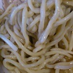 ほうきぼし+ - 麺も頑張った太麺！