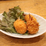 にぎり鮨 一五〇 - 蟹ツメクリームコロッケ
