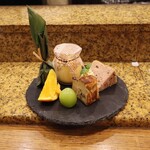 にぎり鮨 一五〇 - お祝いのデザート&プリン