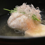 根津 焼鳥 照隅 - 鳥真薯土佐節