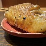 根津 焼鳥 照隅 - 手羽と原木椎茸