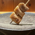 根津 焼鳥 照隅 - 椎茸軸