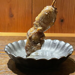 根津 焼鳥 照隅 - 丸ハツ