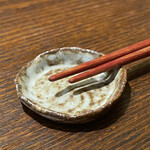 根津 焼鳥 照隅 - お箸