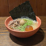 根津 焼鳥 照隅 - 鳥そば