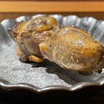 根津 焼鳥 照隅 - 丸ハツ