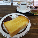 ダイヤコーヒー - コーヒー&トーストセット 500円