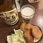 立ち呑み くにし - 白身魚のフライ