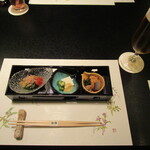 銀座治作 - 前菜