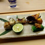 懐石料理 桝田 - 子持ち鮎