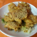 中華料理 唐韻 - 【2013年04月】乾炸鶏（若鶏の唐揚げ）。
