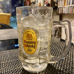 ひっぱり蛸 - ハイボール 450円 × 2。