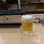 ホルモン松阪路 - ビール