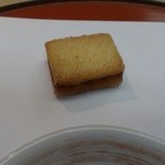 天ぷら 京星 - 海老のすり身のサンドイッチ