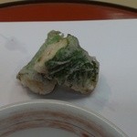 天ぷら 京星 - ふぐの大葉巻き