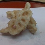 天ぷら 京星 - 蓮根