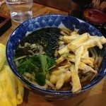 こがね - さつまいも天うどん