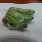 天ぷら 京星 - シシトウ