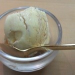 天ぷら 京星 - デザート　バニラ