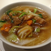 老香港酒家京都 - 肉汁そば