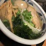焙煎味噌ラーメン寿宝丸 - 塩ラーメン(煮卵※ランチトッピング)