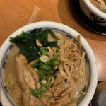焙煎味噌ラーメン寿宝丸 - 寿宝丸ラーメン(メンマ※ランチトッピング)