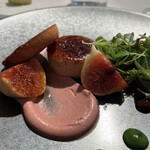 レストランひらまつ 広尾 - フォワグラ　いちじく