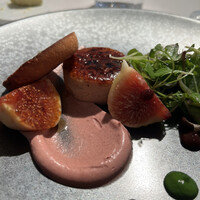 レストランひらまつ 広尾 - フォワグラ　いちじく