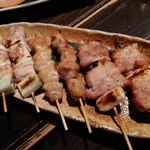 掌 - 串焼き ネギま､ぼんじり､豚カルビ
