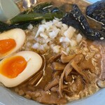 ラーメン山岡家 - 具材アップ