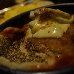 アジアンスープカリー べす - フィッシュフライ＋フィッシュ＋べこもチーズ