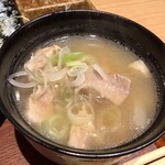 とんかつ けい太 - トン汁お代わり