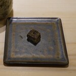 鮨 なんば - アワビ肝チョコレート