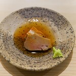 鮨 なんば - トリミングした鮟肝