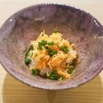 鮨 なんば - 京田辺のなすとあかうに冷製スープ