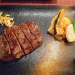 舞浜Teppanyaki＋ - 千葉県産しあわせ絆サーロイン120ｇと旬野菜