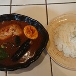 ルッカパイパイ - チキンカレーAのスープ大盛