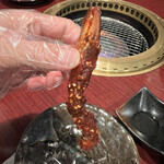 和牛炭火焼肉・韓国料理 じろべ  上尾店 - ケジャンはこんな感じです。殻を破り身を吸い出す！