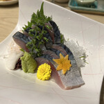 雑魚や - 〆鯖　780円