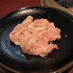 Wagyuu Sumibi Yakiniku Kankoku Ryourijirobe Ageo Ten - 鶏・せせり（塩）　600円