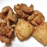 Ganso Nakatsu Karaage Moriyama - 鶏唐揚げミックス（温め直しました）