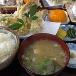 Shinkaigyoryouriuoshigeshokudou - 魚重定食：1,500円