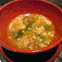 華火 錦店 - テールスープ（醤油）