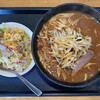 いくよ食堂 - 「辛口ネギ味噌ラーメン」@900＋「ミニチャーハン」@350