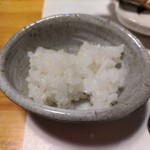 酒肴 新屋敷 - 大将がいちから作って収穫したお米！