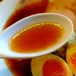 らぁ麺 おかむら - 会津地鶏ラーメン（醤油）