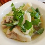 酒嚢飯袋 - 筍、豚バラ、大根、キャベツの煮物