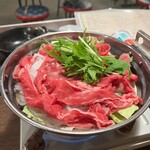 よし富 - 肉なべ　並