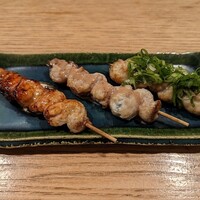うなぎ 目白ぞろ芽 - くりから三種焼