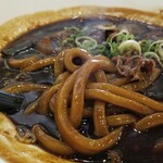 あんぷく - うどんの表情など。